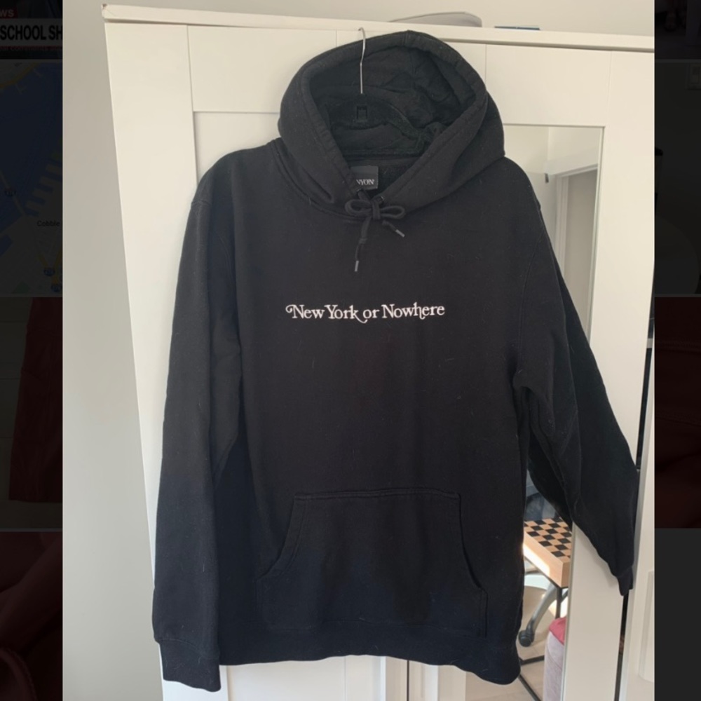 New York or Nowhere Crosby Hoodie, Black (NYON)